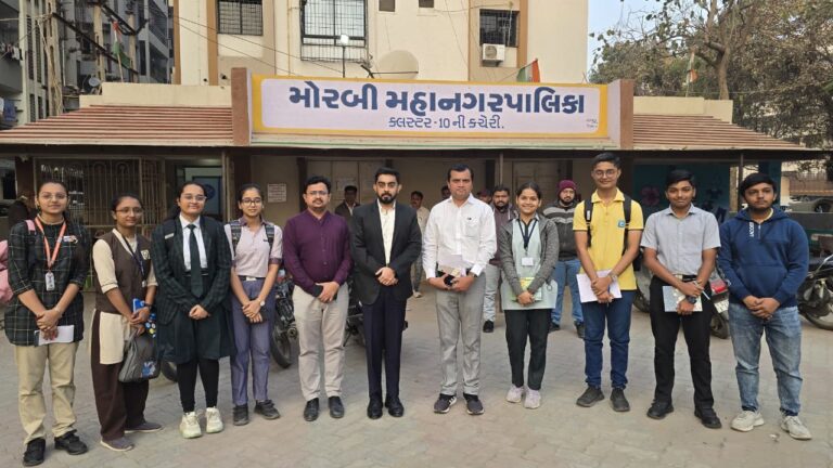 मोरबी कमिश्नर के साथ एक दिन का प्रोग्राम: स्टूडेंट ने कहा: कमिश्नर का काम बहुत मुश्किल रहता है: आयुषी मकासाना