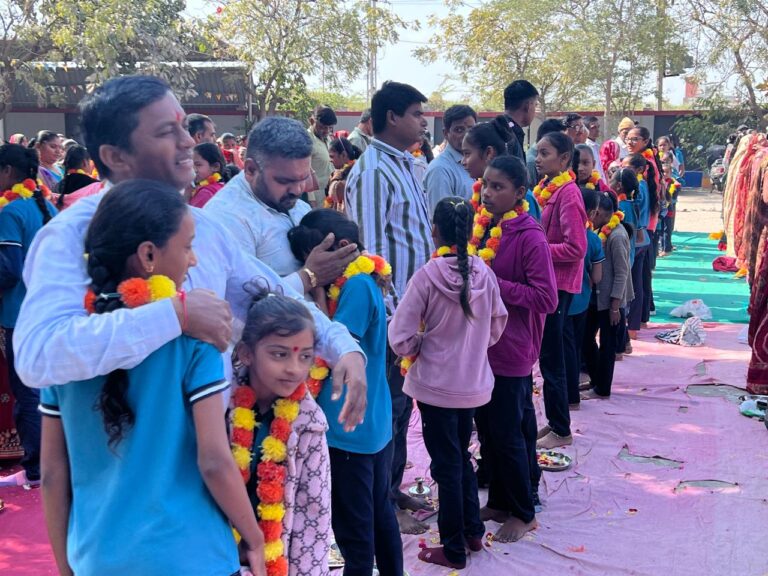 पीएम श्री माधापरवाड़ी गर्ल्स स्कूल, मोरबी में मातृ-पूजा कार्यक्रम हुआ