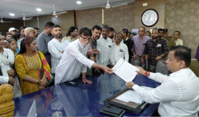 मोरबी सर के कामकाज को लेकर पिछले कुछ दिनों में दर्ज हजारों आपत्तियों के संबंध में: कांग्रेस ने कलेक्टर को याचिका भेजी