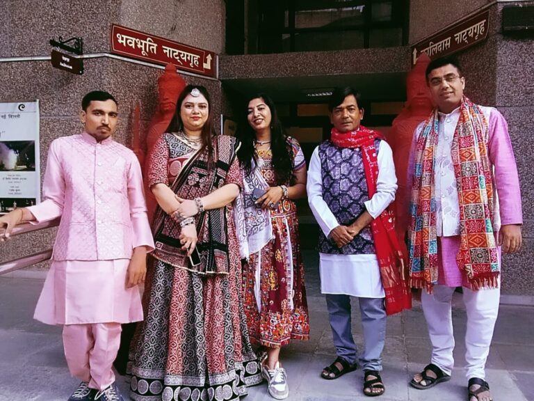 नई दिल्ली में CCRT वर्कशॉप में गुजरात टीम ने सांस्कृतिक विरासत का शानदार प्रदर्शन किया