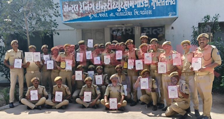 वेस्ट कच्छ जिले ने स्टेट-लेवल होम गार्ड ट्रेनिंग कैंप में अपना दबदबा बनाया: कल्चरल और लाइन लेआउट में पहला स्थान जीता