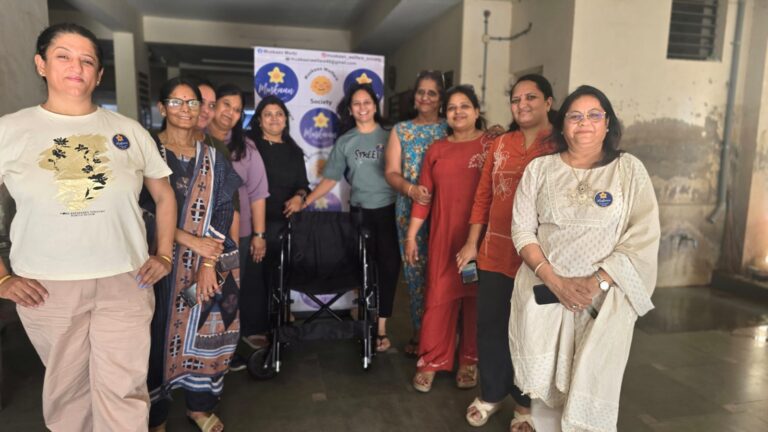 मोरबी मुस्कान वेलफेयर सोसाइटी बनी मददगार — एक लकवाग्रस्त बहन को मिली उम्मीद की नई पहिया