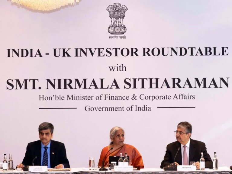 FM in UK: भारत- ब्रिटेन के बीच अहम बिजनेस मीटिंग, टॉप ब्रिटिश फाइनेंस कंपनियां मिली वित्तमंत्री से – fm in uk will rain from uk british ponds uks top finance companies from sitharaman