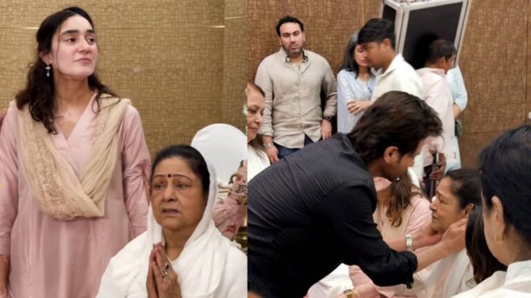 कुकू कोहली की प्रेयर मीट में टूटीं अरुणा ईरानी, सहारा बनीं सौतेली बेटियां पूजा और करिश्मा, साथ-साथ आईं नजर