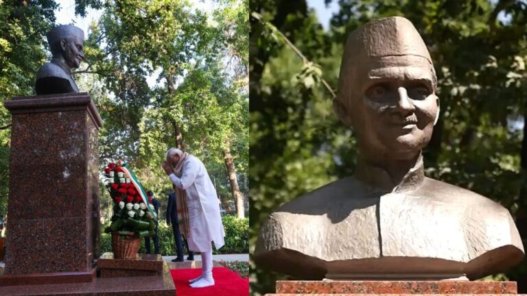 ताशकंद में PM मोदी ने लाल बहादुर शास्त्री को दी श्रद्धांजलि, रवाना हुए किर्गिजस्तान