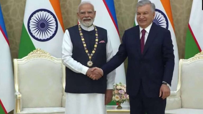 पीएम मोदी को मिला उज़्बेकिस्तान का सर्वोच्च सम्मान, द्विपक्षीय बैठक में कई अहम समझौते, यूरेनियम सप्लाई और बिजनेस समिट पर सहमति