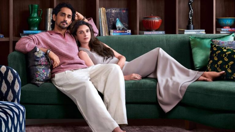 अदिति राव हैदरी और सिद्धार्थ ने दिखाया समंदर किनारे बसा सपनों का आशियाना, विंटेज रॉयल लुक से सजा है कोना-कोना