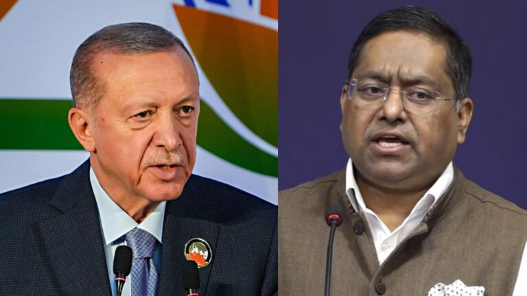 भारत ने तुर्की के राष्ट्रपति एर्दोगन को दे दिया सीधा जवाब, कहा- ‘कश्मीर मुद्दे पर किसी बाहरी पक्ष का कोई अधिकार क्षेत्र नहीं’