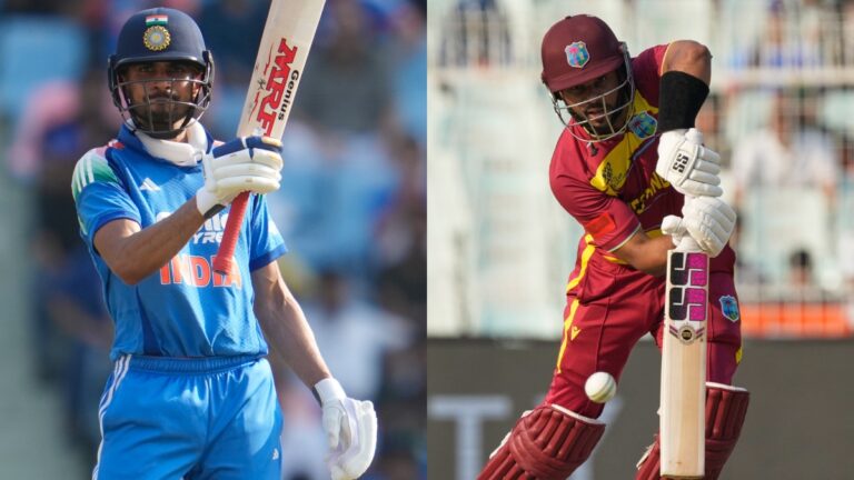 IND vs WI 1st ODI Live Updates: भारत को मिली दूसरी सफलता, यहां देखें लाइव स्कोर