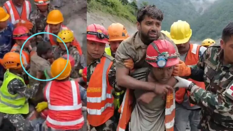 नेपाल में भयानक बाढ़ के 9 दिन बाद सुरंग से जिंदा निकले दो शख्स, अबतक 1282 की हुई मौत; 5000 अब भी लापता