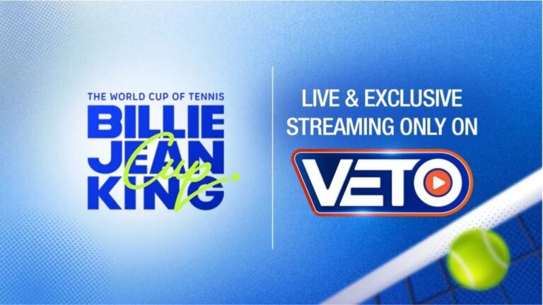 VETO ने Billie Jean King Cup 2026 के लिए हासिल किए एक्सक्लूसिव OTT राइट्स, लाइव स्पोर्ट्स पोर्टफोलियो का किया विस्तार