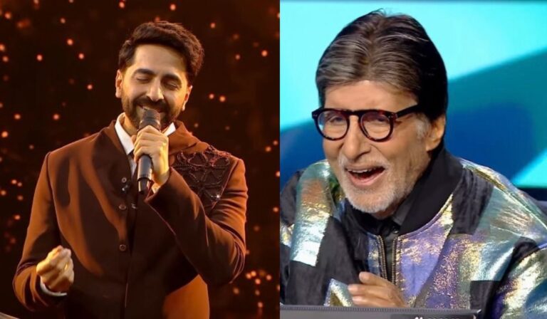 आयुष्मान खुराना ने अमिताभ बच्चन को दिया सरप्राइज, KBC 18 पर ‘कभी कभी’ गाकर दी जन्मदिन की शुभकामनाएं