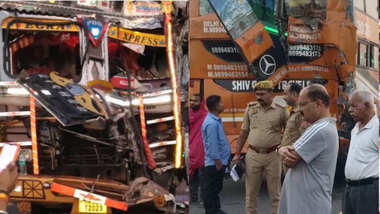 यूपी-MP में सुबह-सुबह भीषण रोड एक्सीडेंट, 5 लोगों की मौत; कई यात्री घायल